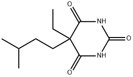 Amobarbital Struktur