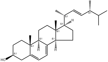 Ergosterol Struktur