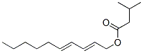 (2E,4E)-deca-2,4-dienyl isovalerate Struktur