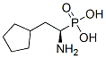 Phosphonic acid, [(1R)-1-amino-2-cyclopentylethyl]- (9CI) Struktur