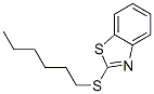 2-hexylsulfanylbenzothiazole Struktur