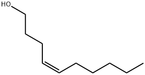 CIS-4-DECEN-1-OL Struktur