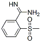 2-(Methylsulfonyl)benzamidine Struktur