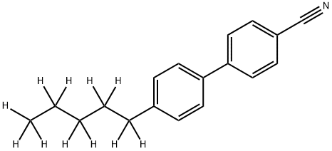 4-CYANO-4'-PENTYL-D11-DIPHENYL Struktur