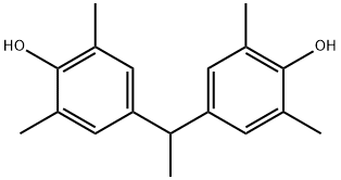 4,4'-(1,1-Ethanediyl)bis(2,6-dimethylphenol) Struktur