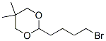 2-(4-BROMOBUTYL)-5,5-DIMETHYL-1,3-DIOXANE Struktur