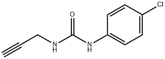 1-(p-Chlorophenyl)-3-(2-propynyl)urea Struktur