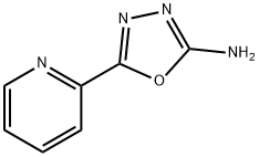 5-PYRIDIN-2-YL-1,3,4-OXADIAZOL-2-YLAMINE Struktur