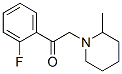 Ethanone,1-(2-fluorophenyl)-2-(2-methyl-1-piperidinyl)-(9CI) Struktur