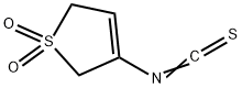 Thiophene, 2,5-dihydro-3-isothiocyanato-, 1,1-dioxide (9CI) Struktur