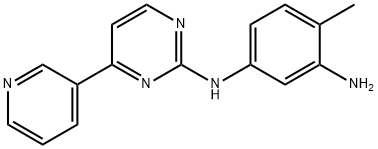 6-METHYL-N'-(4-(PYRIDIN-3-YL)PYRIMIDIN-2-YL)BENZENE-1,3-DIAMINE Struktur