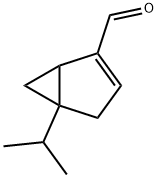 Bicyclo[3.1.0]hex-2-ene-2-carboxaldehyde, 5-(1-methylethyl)- (9CI) Struktur