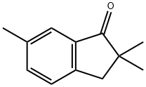 2,3-DIHYDRO-2,2,6-TRIMETHYL-1H-INDEN-1-ONE Struktur