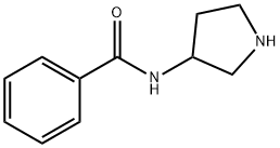 N-3-PYRROLIDINYLBENZAMIDE Struktur