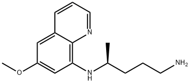 N-[(S)-4-Amino-1-methylbutyl]-6-methoxy-8-quinolinamine Struktur