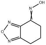 4,5,6,7-TETRAHYDRO-2,1,3-BENZOXADIAZOL-4-ONE OXIME Struktur