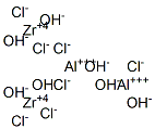 Aluminum zirconium chloride hydroxide Struktur