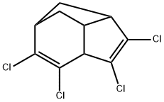 2,3,5,6-Tetrachlorotricyclo[5.2.1.04,8]deca-2,5-diene Struktur