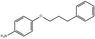 4-(3-phenylpropoxy)phenylamine Struktur