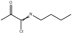 Propanimidoyl  chloride,  N-butyl-2-oxo- Struktur