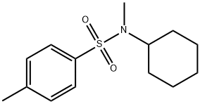 N-Cyclohexyl-N-methyl-p-toluenesulfonamide Struktur