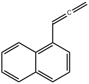 Naphthalene, 1-(1,2-propadien-1-yl)- Struktur