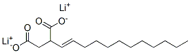 dilithium dodecenylsuccinate Struktur
