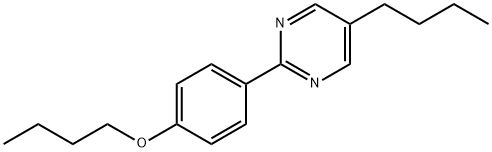 5-Butyl-2-(4-butoxyphenyl)pyrimidine Struktur