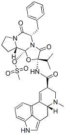 ergocristine methanesulfonate Struktur