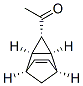 Ethanone, 1-tricyclo[3.2.1.02,4]oct-6-en-3-yl-, (1alpha,2alpha,3alpha,4alpha,5alpha)- (9CI) Struktur