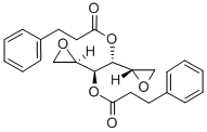 Galactitol, 1,2:5,6-dianhydro-, bis(benzenepropionate) Struktur