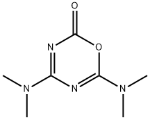 2H-1,3,5-Oxadiazin-2-one,  4,6-bis(dimethylamino)- Struktur