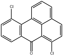 6,11-Dichloro-7H-benz[de]anthracen-7-one Struktur