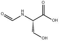 N-Formyl-DL-serine Struktur