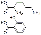 L-lysine monosalicylate Struktur