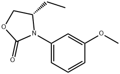 (S)-4-ETHYL-3-(3-METHOXYPHENYL)OXAZOLIDIN-2-ONE Struktur