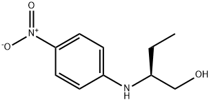 (S)-2-(4-NITROPHENYLAMINO)BUTAN-1-OL Struktur