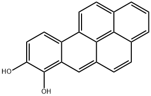 BENZO(A)PYRENE-7,8-DIOL Struktur