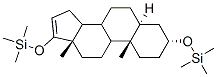 Silane, [[(3alpha,5alpha)-androst-16-ene-3,17-diyl]bis(oxy)]bis[trimet hyl- Struktur