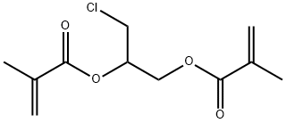 1-(chloromethyl)-1,2-ethanediyl bismethacrylate Struktur