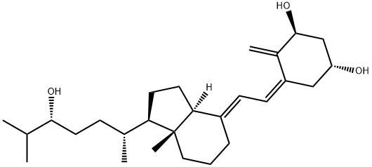 Tacalcitol Structure