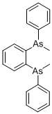 (1S,2S)-(-)-BIS(METHYLPHENYLARSINO)BENZENE Struktur