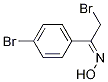 2-BROMO-1-(4-BromoPHENYL)-1-ETHANONE OXIME Struktur