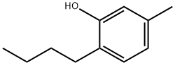 3-Methyl-6-butylphenol Struktur