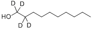 N-DECYL-1,1,2,2-D4 ALCOHOL Struktur