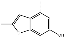 6-Benzofuranol,  2,4-dimethyl- Struktur