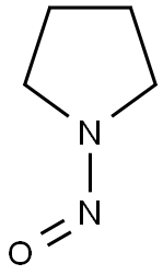 1-Nitrosopyrrolidine-d4 Struktur