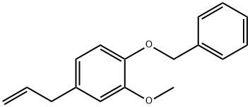 4-allyl-2-methoxyphenyl benzyl ether Struktur