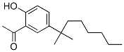 1-(2-hydroxy-5-tert-nonylphenyl)ethan-1-one Struktur