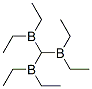 Methylidynetris(diethylborane) Struktur